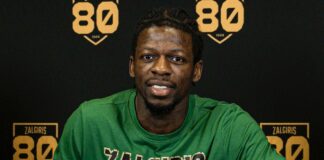 Жалгирис се разбра с гард за още двe години (видео)