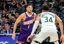 Девин Букър попари Милуоки в края (видео)