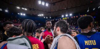 Барселона се изкачи в Топ 5 на Евролигата (видео)