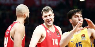 Страхотен Везенков, Олимпиакос финишира първи в края на редовния сезон в Евролигата (видео)