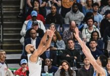 Дерик Уайт с най-много тройки в един сезон за Бостън (видео)