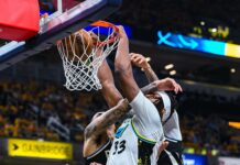 Индиана преодоля фурията Адетокунбо за 1-0 в плейофите на Изток (видео)