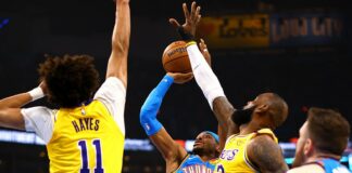 Оклахома срази Лейкърс, Лука Дончич бе изгонен (видео)