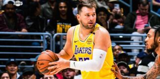 Лейкърс си гарантираха третото място на Запад (видео)