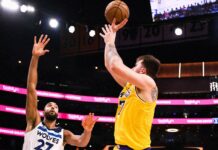 Лейкърс отвърнаха на Минесота за 1-1 на Запад (видео)