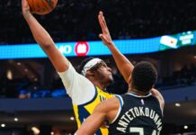 Индиана се възползва от липсата на Лилард, който се контузи (видео)