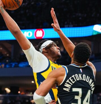 Индиана се възползва от липсата на Лилард, който се контузи (видео)