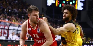 Дабъл-дабъл за Везенков, Олимпиакос на финал в Гърция