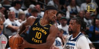 Голдън Стейт преодоля съпротивата на Минесота за 1-0 на 1/2-финалите на Запад (видео)