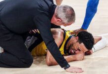 ИСТИНСКИ ЛИДЕР: Тайрис Халибъртън подкрепи съотборниците си след седмия мач от финалите в НБА (видео)