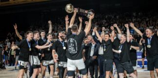 Първо злато за Партизан в сръбската лига от 2014 г.