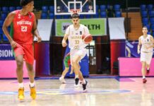 Младежите срещу Черна гора на европейското в Ереван