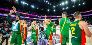 ЕВРОБАСКЕТ 2025: Литва издържа на финалния щурм на Финландия (видео)