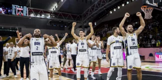 EВРОБАСКЕТ 2025: Босна и Херцеговина спря 30-годишна суша без елиминации на шампионат на Стария континент (видео)