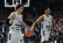 Фенербахче се оказа твърде силен за Партизан (видео)