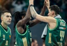 ПАО се изкачи втори в Евролигата (видео)