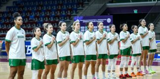 България нямаше спиране в Баку! Женският национален отбор с рекорд от 141 точки (видео)