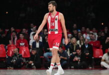 Олимпиакос без Везенков този уикенд в Гърция