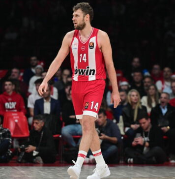 Олимпиакос без Везенков този уикенд в Гърция