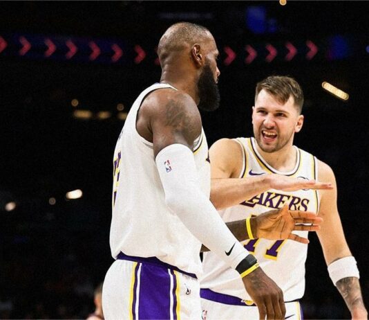 Леброн Джеймс без грешка в края за триумф на Лейкърс (видео)