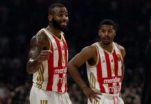 Коди Милър-Макинтайър и Цървена Звезда с втора поредна загуба в Евролигата (видео)