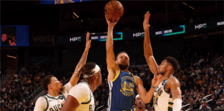 Голдън Стейт не се даде на финалния щурм на Милуоки (видео)