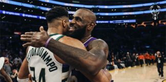 Янис Адетокунбо спря на два пъти Леброн в края на дуела Лейкърс – Милуоки (видео)