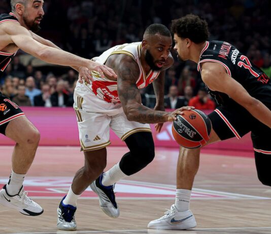 Коди Милър-Макинтайър и Цървена Звезда с пет поред в Евролигата (видео)