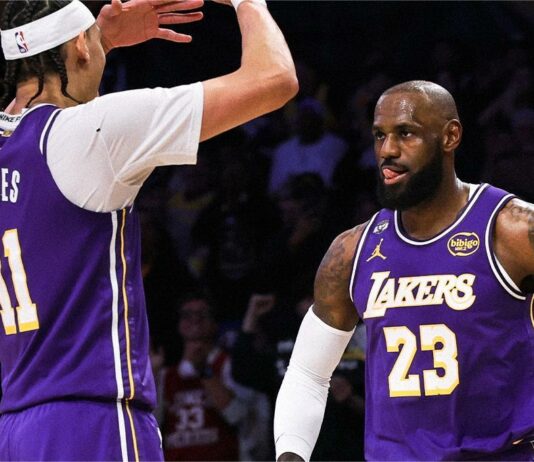 41 години и 44 дни: Леброн Джеймс доказа, че възрастта е просто число (видео)