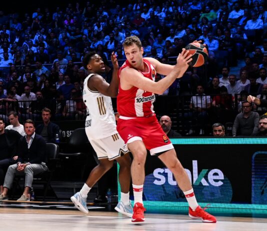 Забивка на Везенков в Топ 10 на Евролигата за февруари (видео)