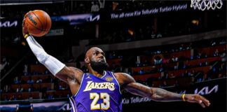 Вечен на паркета: Леброн Джеймс пренаписа историята на НБА с рекордния си мач №1612 (видео)