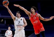 Реал Мадрид не спира у дома: 12 поред и удар по амбициите на Апоел (видео)