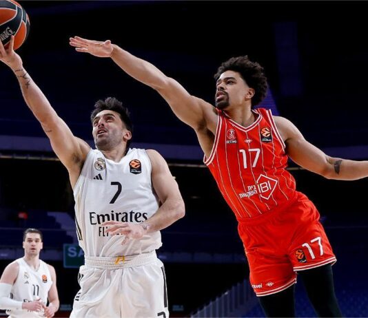 Реал Мадрид не спира у дома: 12 поред и удар по амбициите на Апоел (видео)