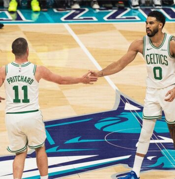 Бостън се бетонира за плейофите в НБА (видео)