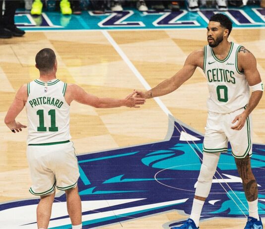 Бостън се бетонира за плейофите в НБА (видео)