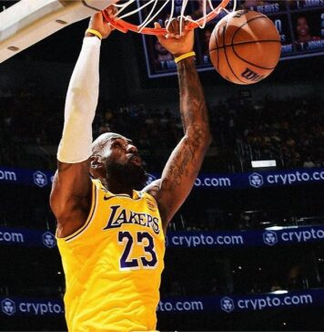 На 41 и неудържим: Леброн Джеймс счупи собствения си рекорд (видео)