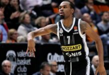 ФИБА спря трансферите в Партизан заради Кевин Пънтър