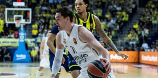 Реал Мадрид се бетонира за плейофите в Евролигата (видео)