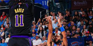 Оклахома лимитира Лейкърс под 100 точки, Лука Дончич се контузи (видео)