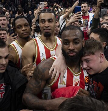 Коди Милър-Макинтайър и Цървена Звезда зарадваха феновете си в Белград (видео)