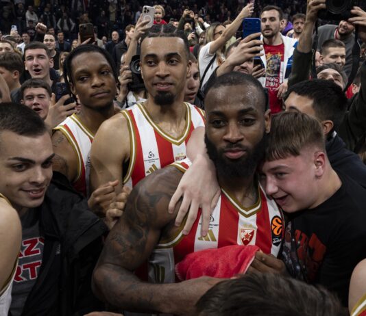 Коди Милър-Макинтайър и Цървена Звезда зарадваха феновете си в Белград (видео)