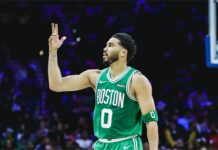 Бостън навъртя 24 тройки срещу Филаделфия (видео)