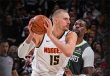 Трипъл-дабъл за Йокич, Денвър излезе напред в серията срещу Минесота (видео)